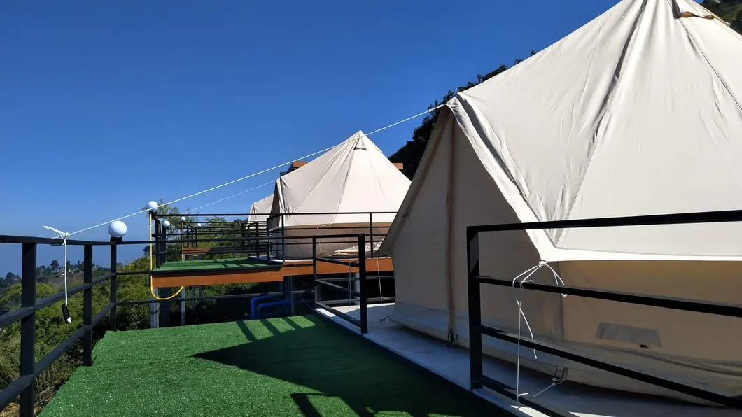 Durable Outdoor Glamping Bell Tent