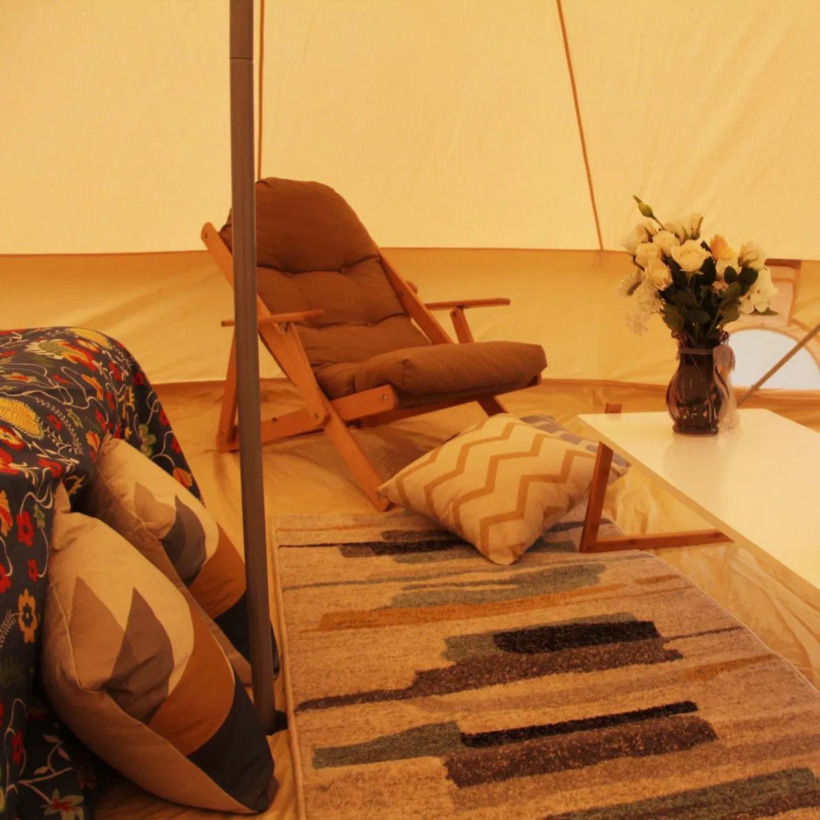 Durable Outdoor Glamping Bell Tent