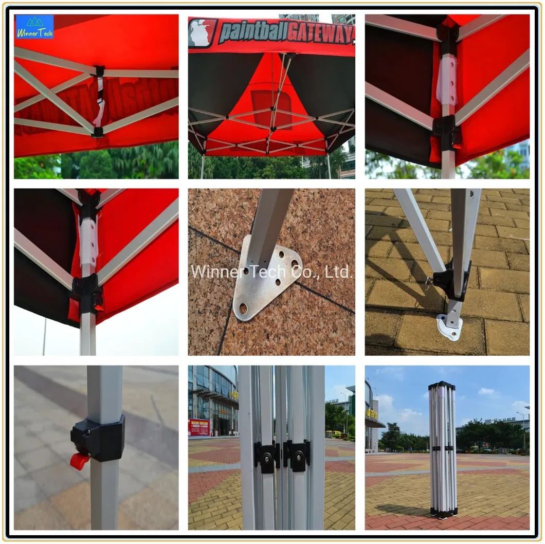 Easy up Customized Outdoor Canopy Promotion Pop up Folding Tent with Window with Sidewall-W00076