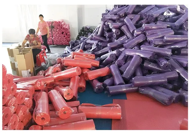 Eco Friendly Anti-Slip 183cm*61cm*6mm TPE Yoga Mat