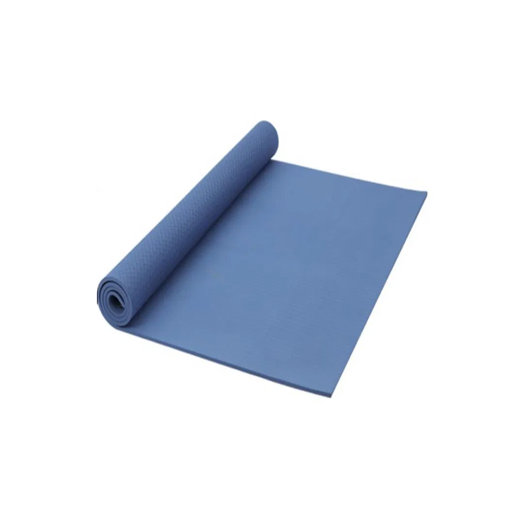 Eco Friendly Anti-Slip 183cm*61cm*6mm TPE Yoga Mat