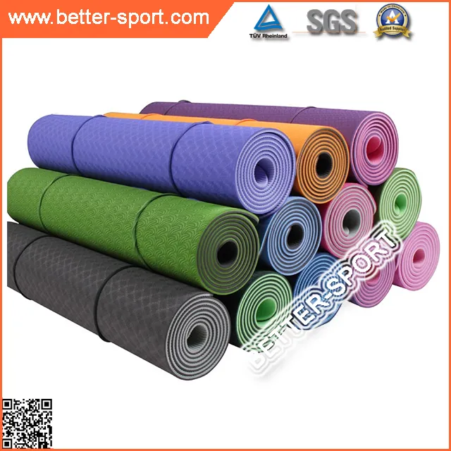 Eco Friendly PVC/NBR/ TPE/EVA Yoga Mat