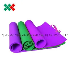 EVA TPE Yoga Mat with Different Hardness Color Customized