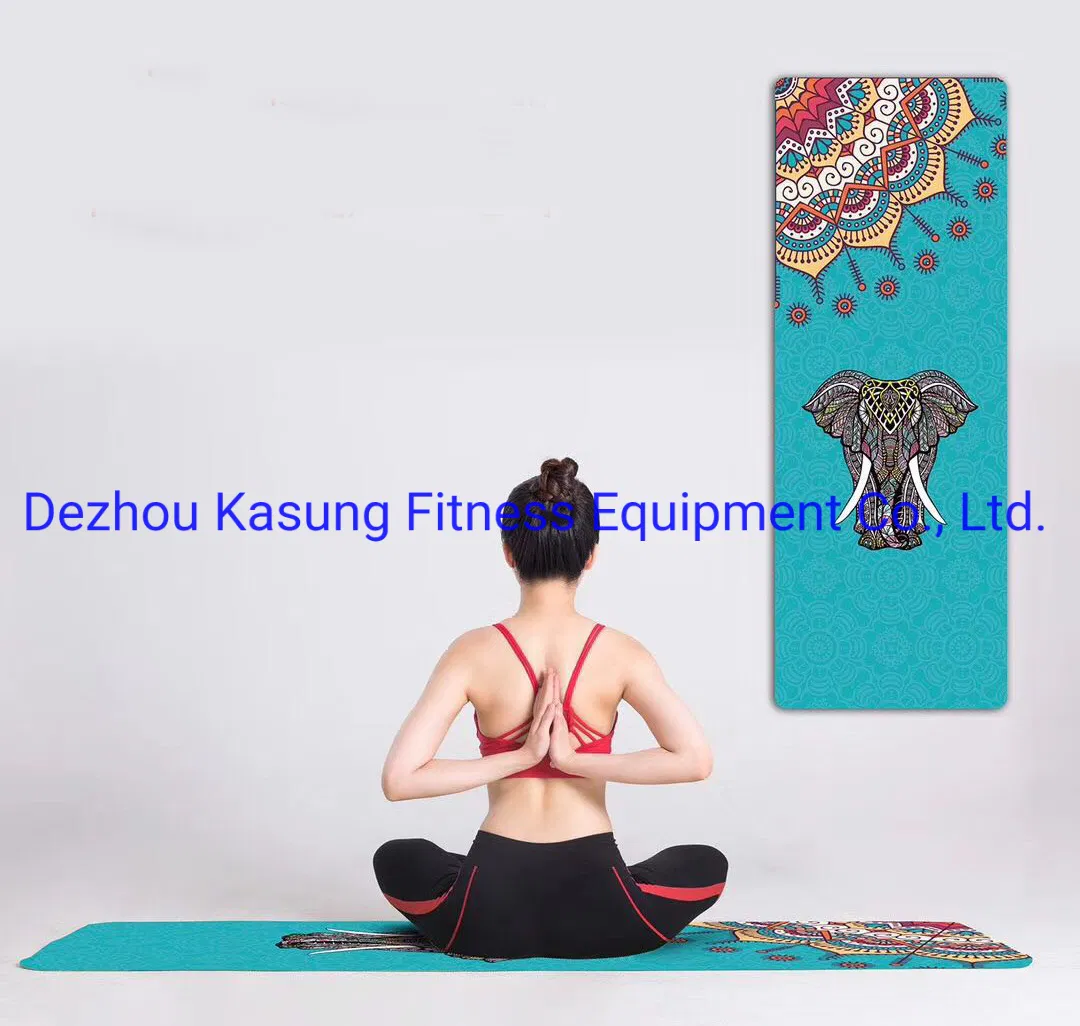 Excellent Quality Full Color Printed Yoga Mat (SA37-C)