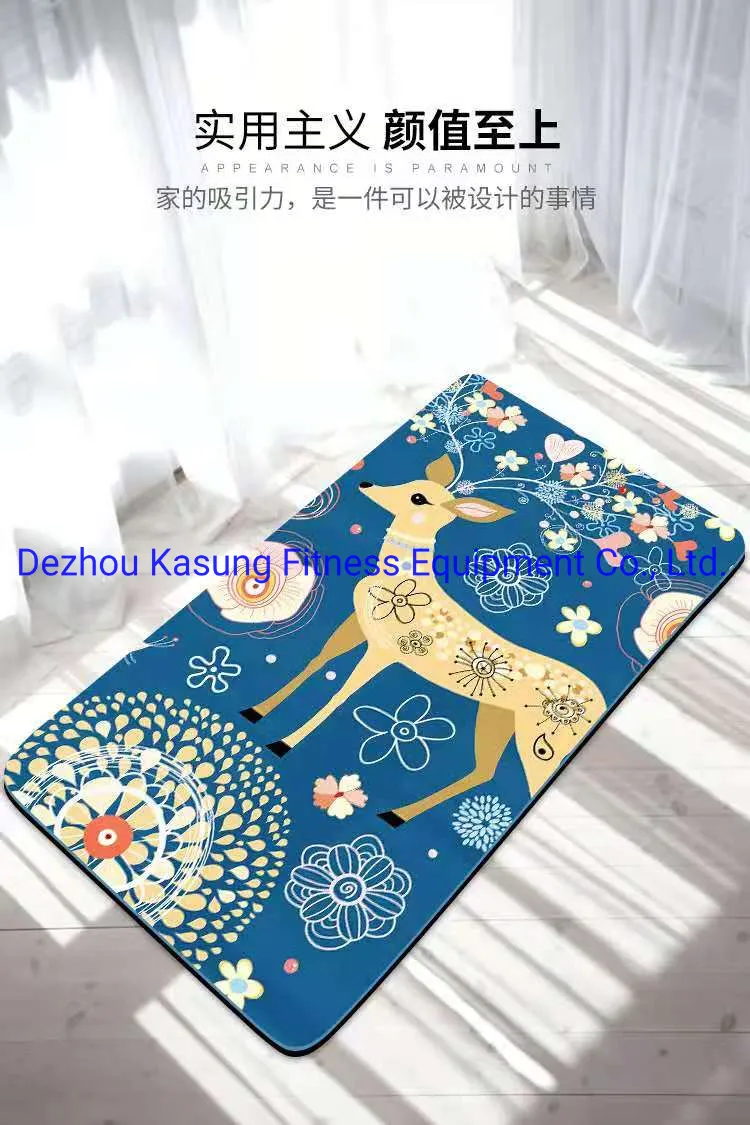 Excellent Quality Full Color Printed Yoga Mat (SA37-C)