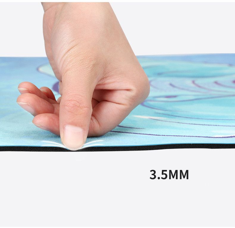 Factory Fashion Sport High Quality Eco-Friendly Travel Suede Yoga Mat