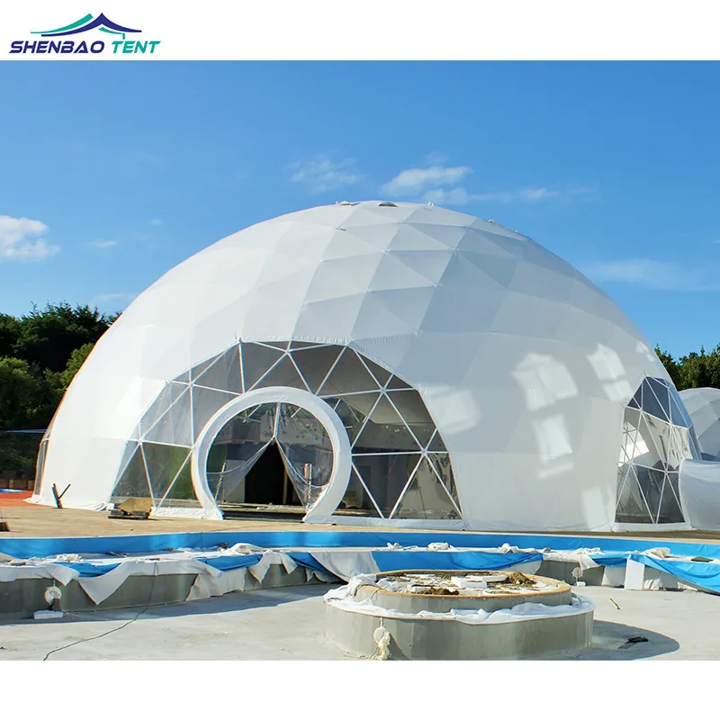 Factory Price 25m Diameter Dome Sphere Event Tent for Exhibition