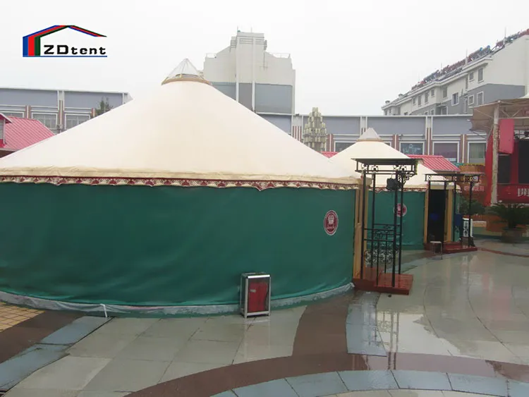 Factory Price Customized Bamboo Yurt Tent Luxury Mongolian Tent