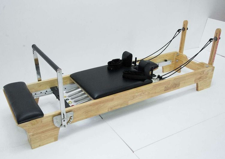 Figure Shaping Yoga Platform Gym Fitness Equipment Home Wooden Pilates Reformer