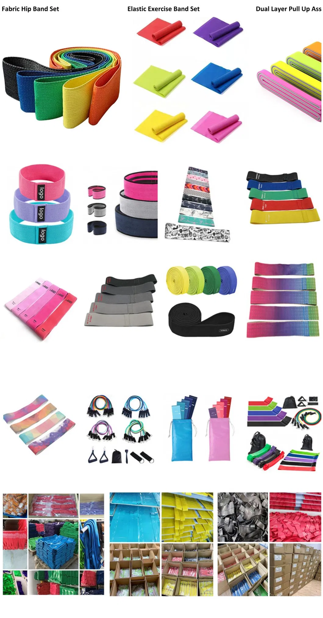 Fit Simplify Resistance Loop Exercise Bands with Instruction Guide