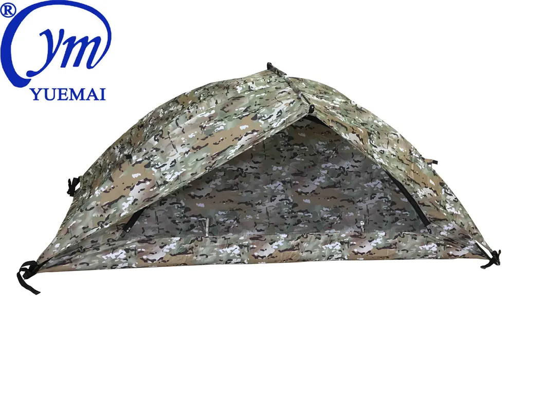 for Sale 1 Person Outdoor Waterproof Army Camping Camo Tent