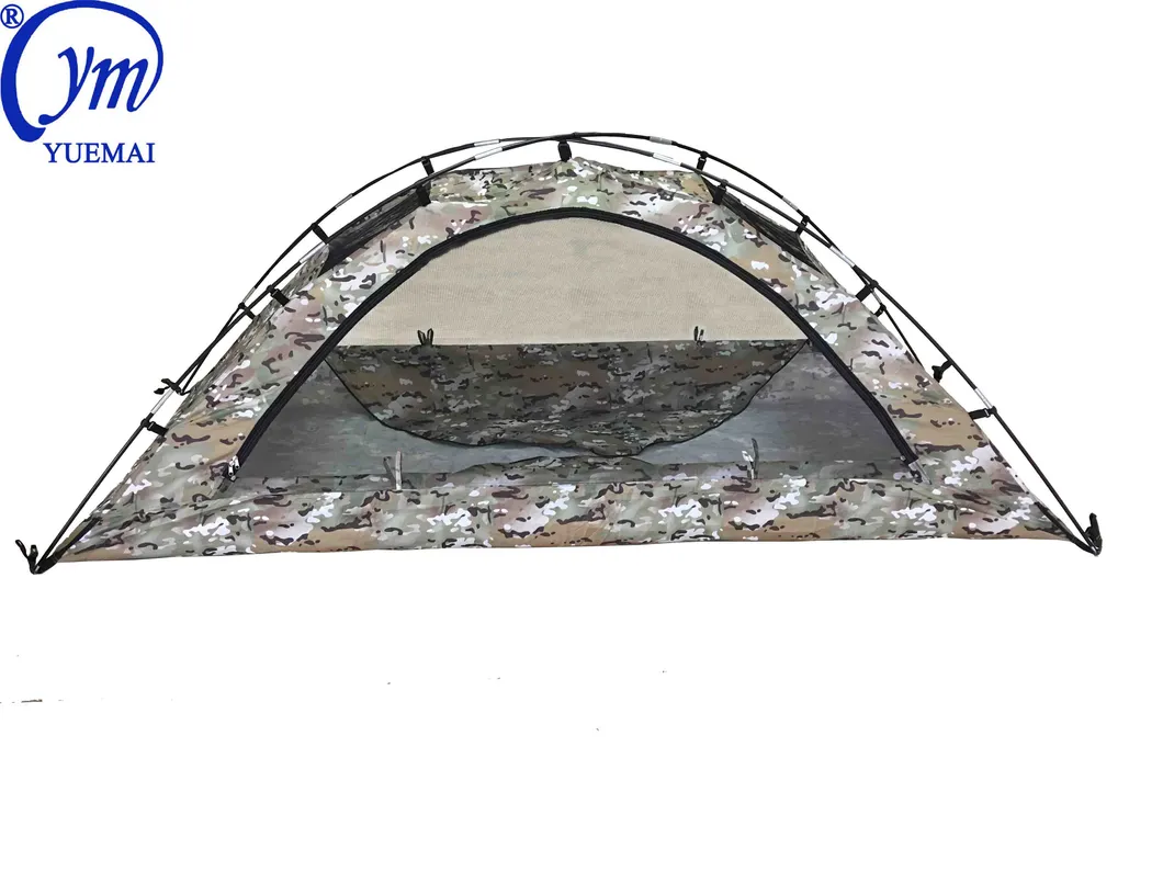for Sale 1 Person Outdoor Waterproof Army Camping Camo Tent