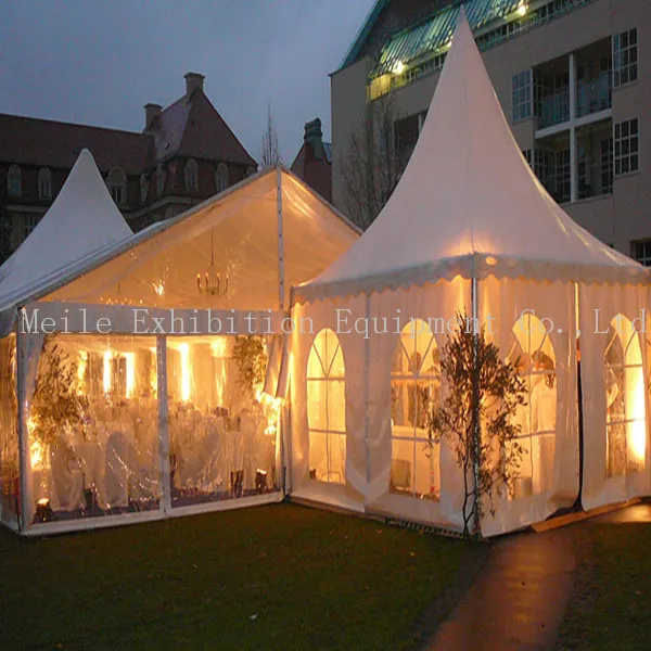 High Peak Clear Span Arabian Party 15X50m Waterproof Party Linings and Curtains Wedding Party Luxury Tent