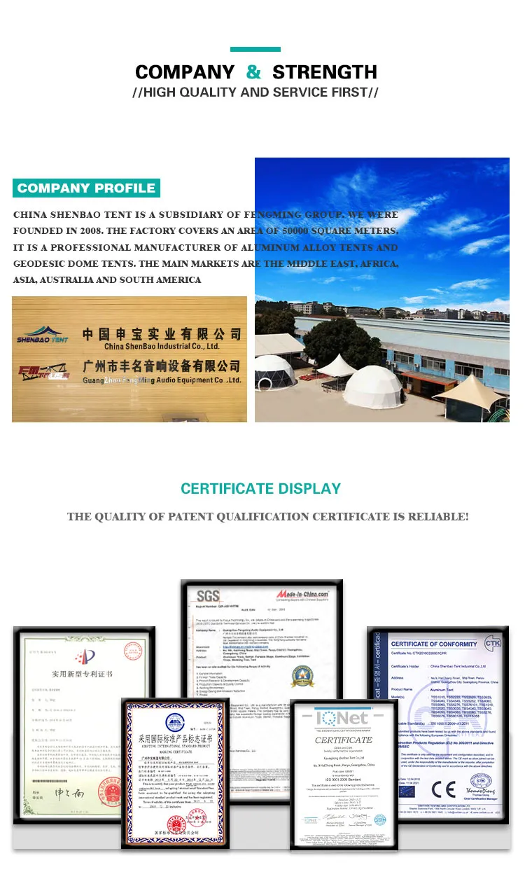 High Quality Outdoor Garden Igloo Dome Tent Outdoor PVC Igloo Geodesic Dome Tent