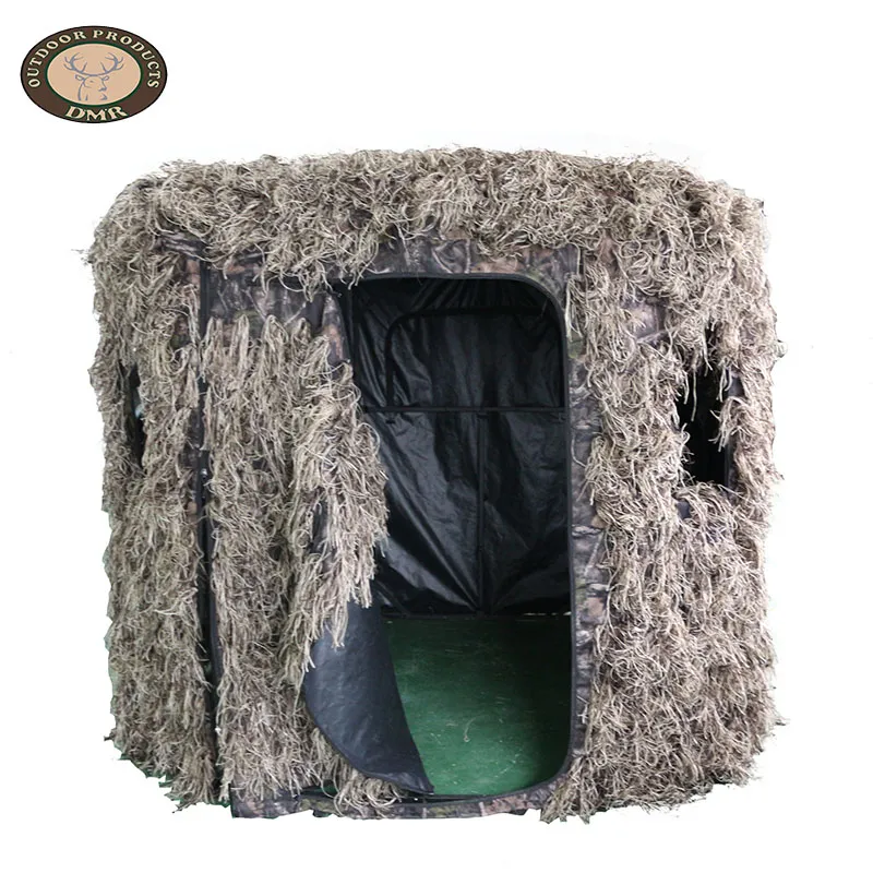 High Quality Waterproof Durable Field Camouflage Hunting Pop up Wall Tent Blind