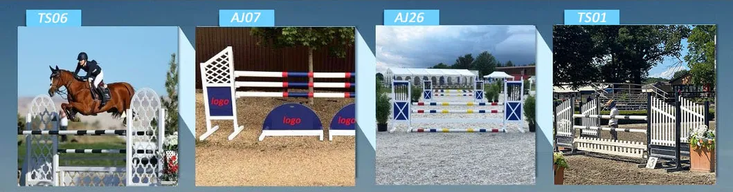 Horse Products Customized Design Plastic Equestrian Equipment Obstacle Horse Jumping Cavaletti