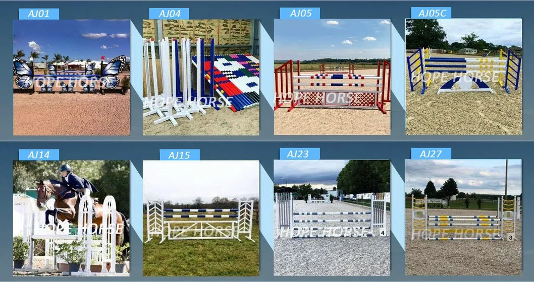 Horse Products Jumping Fence Horse Show Jumping with Keyhole Track Horse Training