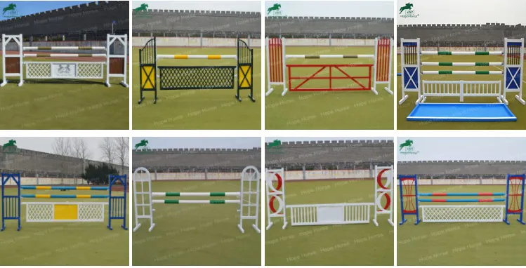 Horse Show Jumping Portable Horse Show Jumping Obstacle with Keyhole Track