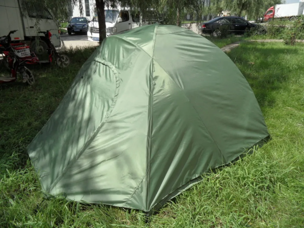Hot Sale America/Africa/Europe OEM2 Person Double Fly Military Army Style Durable Waterproof Outdoor Camping Tent Factory