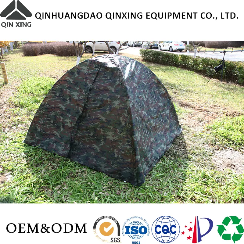 Hot Sale America/Africa/Europe OEM2 Person Double Fly Military Army Style Durable Waterproof Outdoor Camping Tent Factory