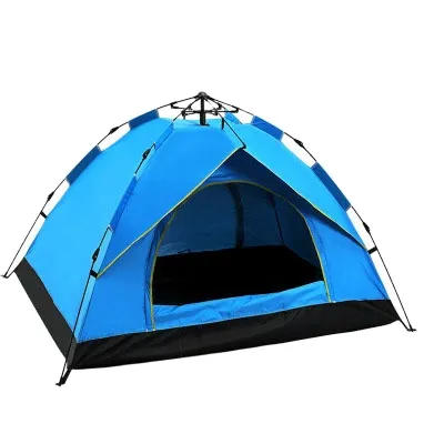 Instant Pop up Camping Tent 2-4 Person Portable Tent Automatic Tent Waterproof Windproof for Camping Hiking Mountain