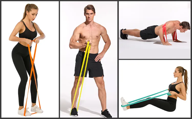 Latex Fit Simplify Resistance Loop Exercise Bands for Home Fitness