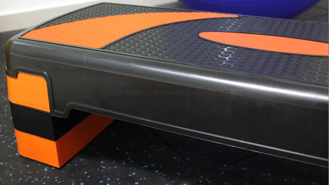 Leaderway 78cm Aerobic Steps OEM/ODM Step Platforms Trainer Adjustable Aerobic Exercise Fitness Body Slimming Workout Stepper