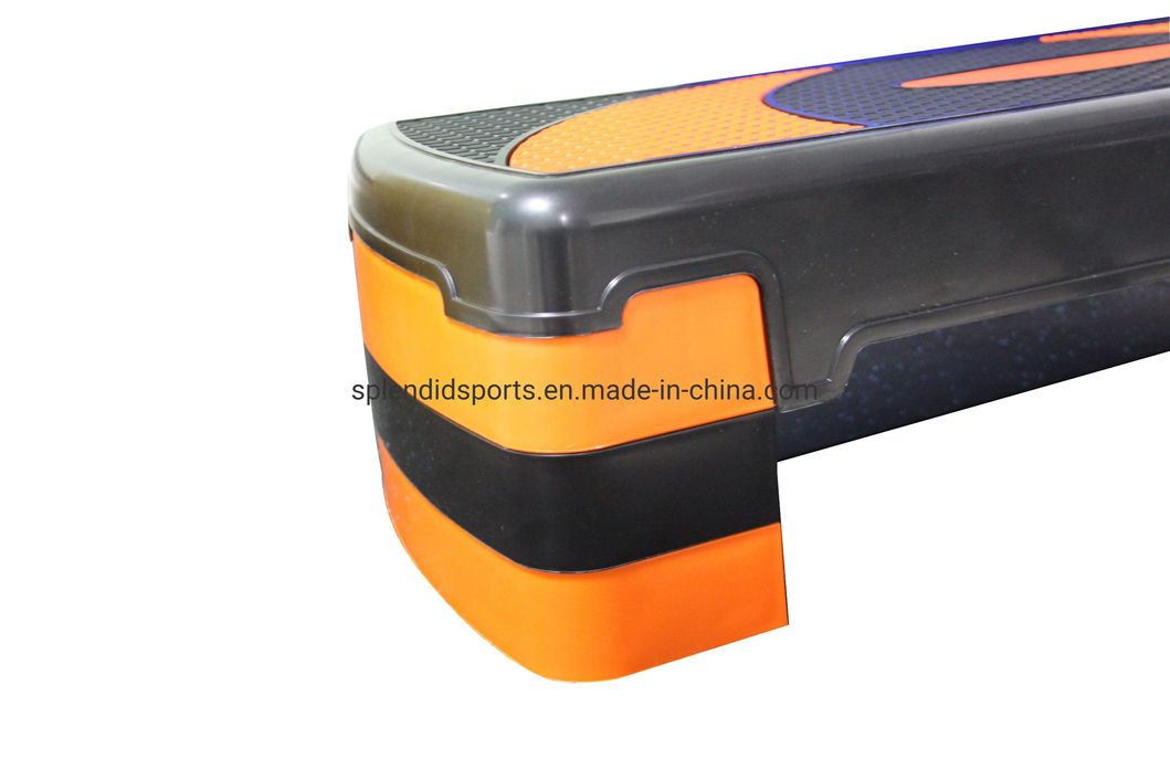 Leaderway 78cm Aerobic Steps OEM/ODM Step Platforms Trainer Adjustable Aerobic Exercise Fitness Body Slimming Workout Stepper