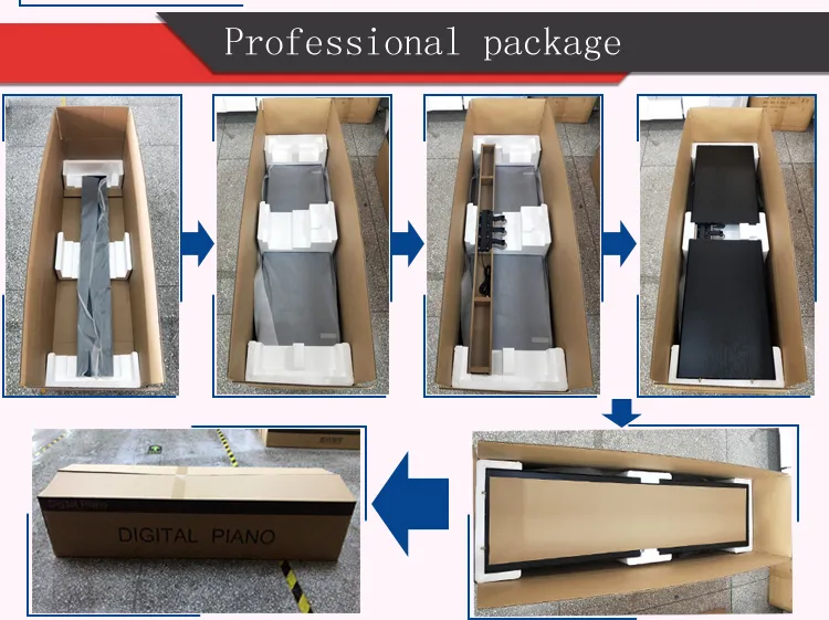 MIDI 88 Keys Digital Piano Upright Piano Electronic Piano Keyboard