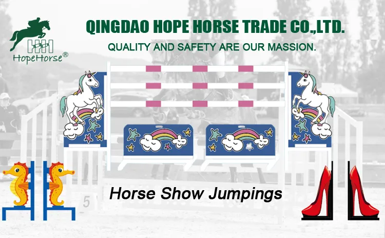 Modern Beautiful Custom Horse Jumps Show Jumping Equipment