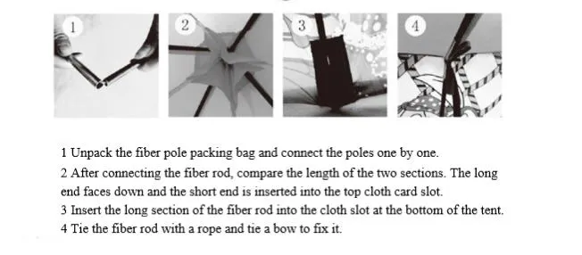 New Design Children Mongolian Yurts Tent Big Space Outdoor Indoor Play Game Toys Tent