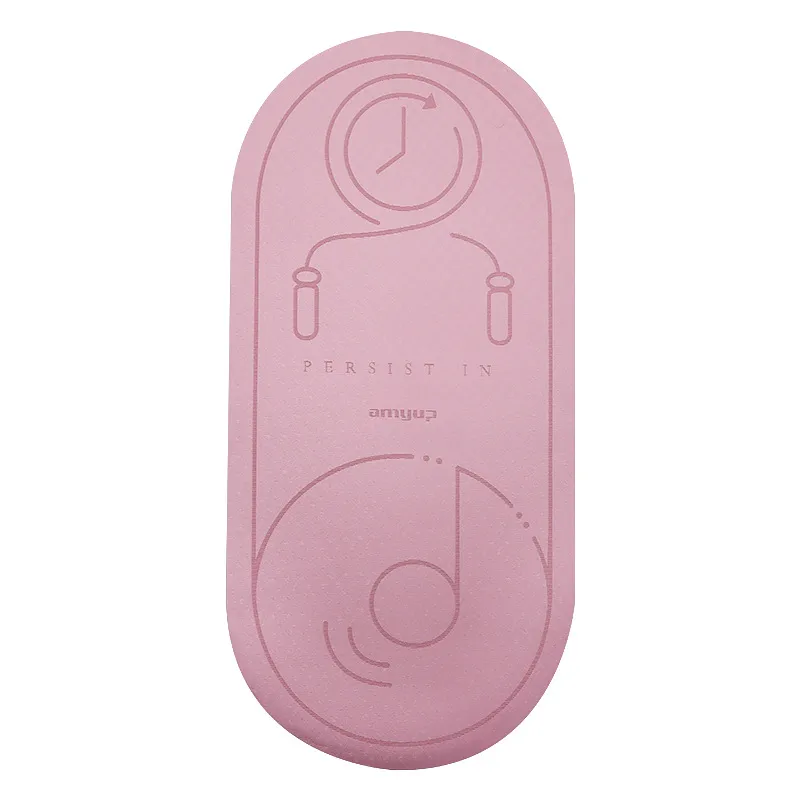 Non-Slip Fitness Exercise Mat, Skipping Mat, Jump Rope Mat, Ultra Durable Home Indoor Gym Flooring