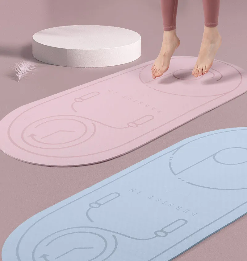 Non-Slip Fitness Exercise Mat, Skipping Mat, Jump Rope Mat, Ultra Durable Home Indoor Gym Flooring