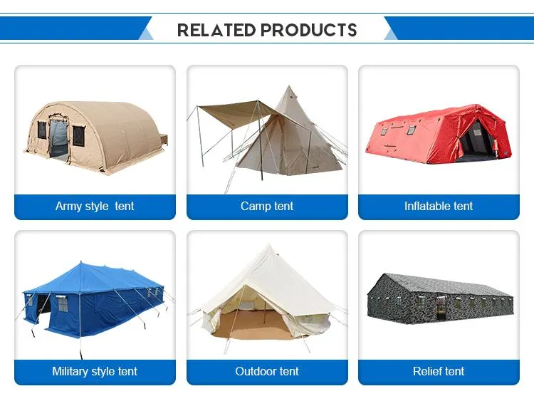 OEM America/Africa/Europe 1-2 Person Military Army Style Durable Waterproof Outdoor Camping Tent Camp Tent