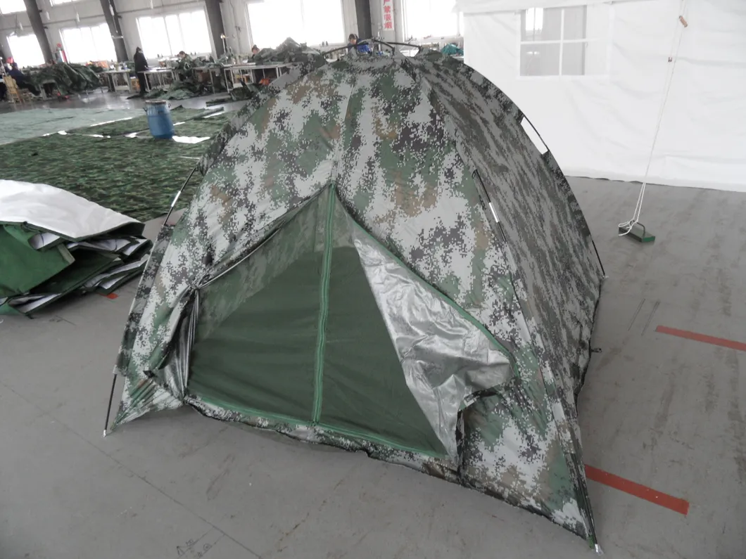 OEM America/Africa/Europe 1-2 Person Military Army Style Durable Waterproof Outdoor Camping Tent Camp Tent