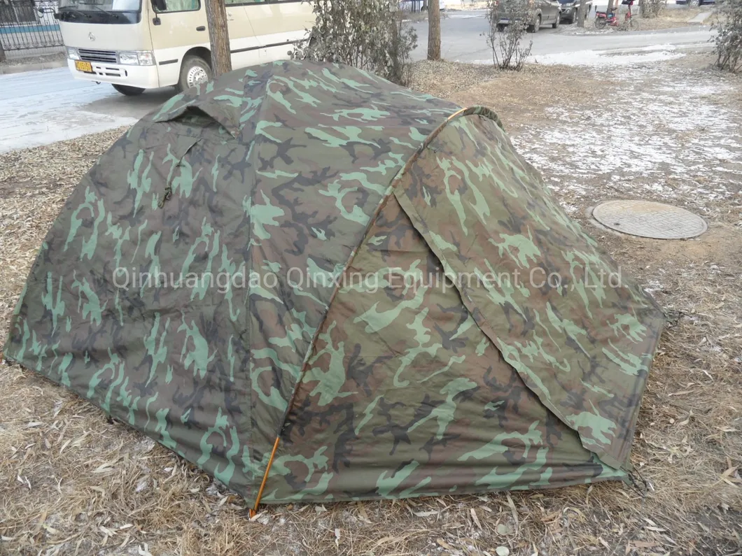 OEM America/Africa/Europe 1-2 Person Military Army Style Durable Waterproof Outdoor Camping Tent Camp Tent