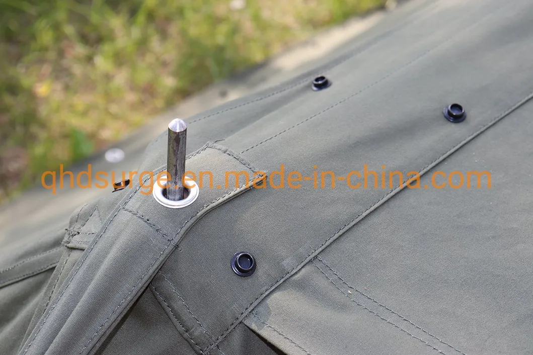 Olive Green Cotton Tent for Hunting/ Relief Rescue/ Adventure Individual Person Use