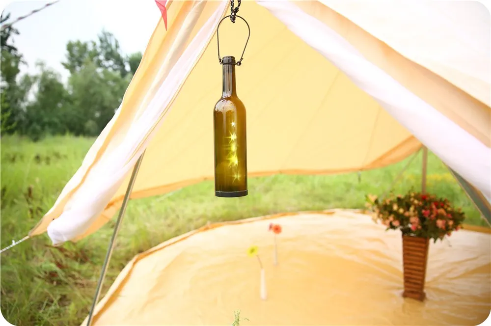 Outdoor Bell Tents 6meter Waterproof Camping Wigwam Tent