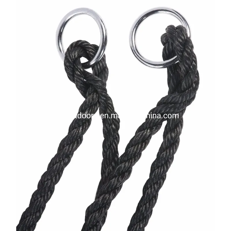 Outdoor Bird Nest Swing Children Garden Kids Rope Swing Rope Round Swing