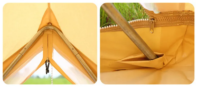 Outdoor Cotton Canvas Tipi Tent Teepee