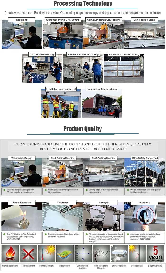 Outdoor Gym Event Sporting Marquee Tent for Sale