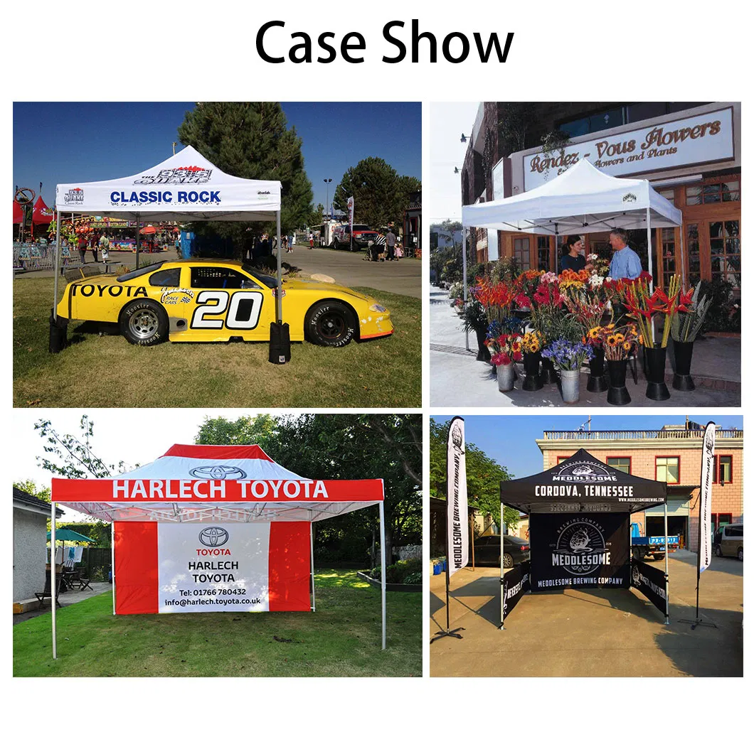 Outdoor Party Wedding Tent with Aluminum Skeleton and Dye Sublimation Printing Fabric