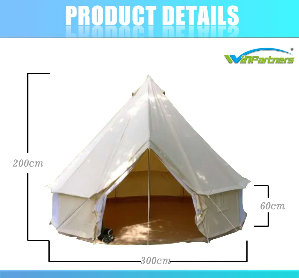Outdoor Windbreak Adventure Camp Tent Wp3m