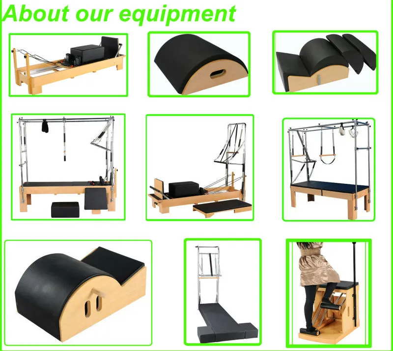 Pilates Equipment Health Equipment Pilates Reformer with Half Trapeze