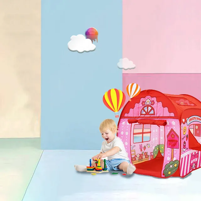 Pop up Toy Tents Kids Tent Play House for Girls