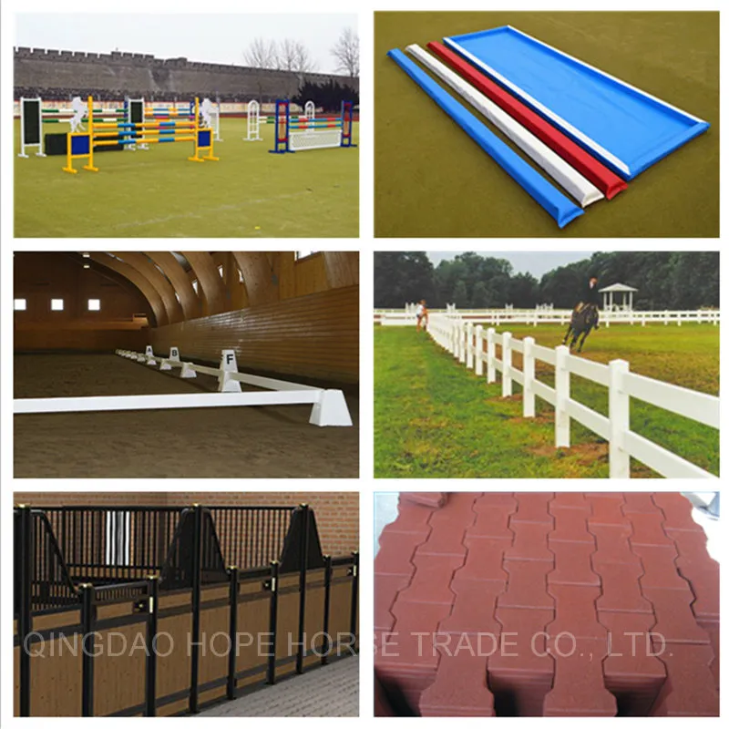Powder Coating Keyhole Track for Horse Show Jump