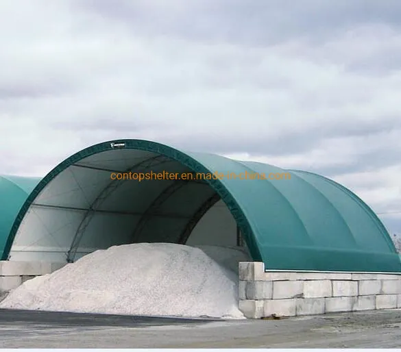 PVC Heavy Duty Galvanized Steel Pipe Truss Container Shelter Tent