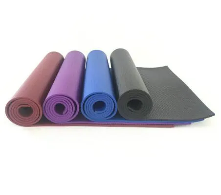 PVC Multi-Color Rectangular Folding Yoga Mat