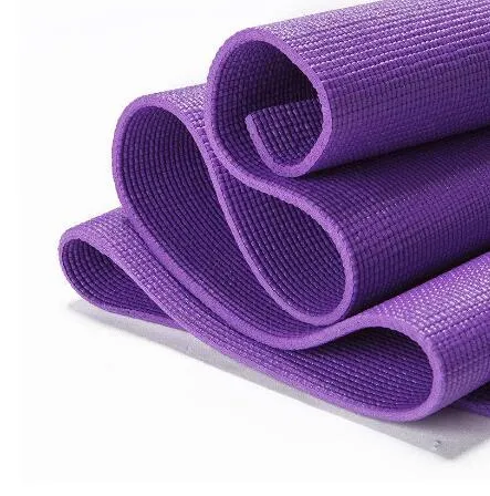 PVC Multi-Color Rectangular Folding Yoga Mat