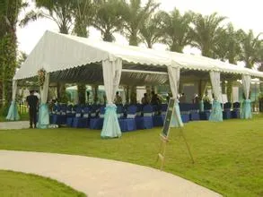 PVC Refuge Fabric Coated Tarpaulin Tent (1000dx1000d 20X20 650g)